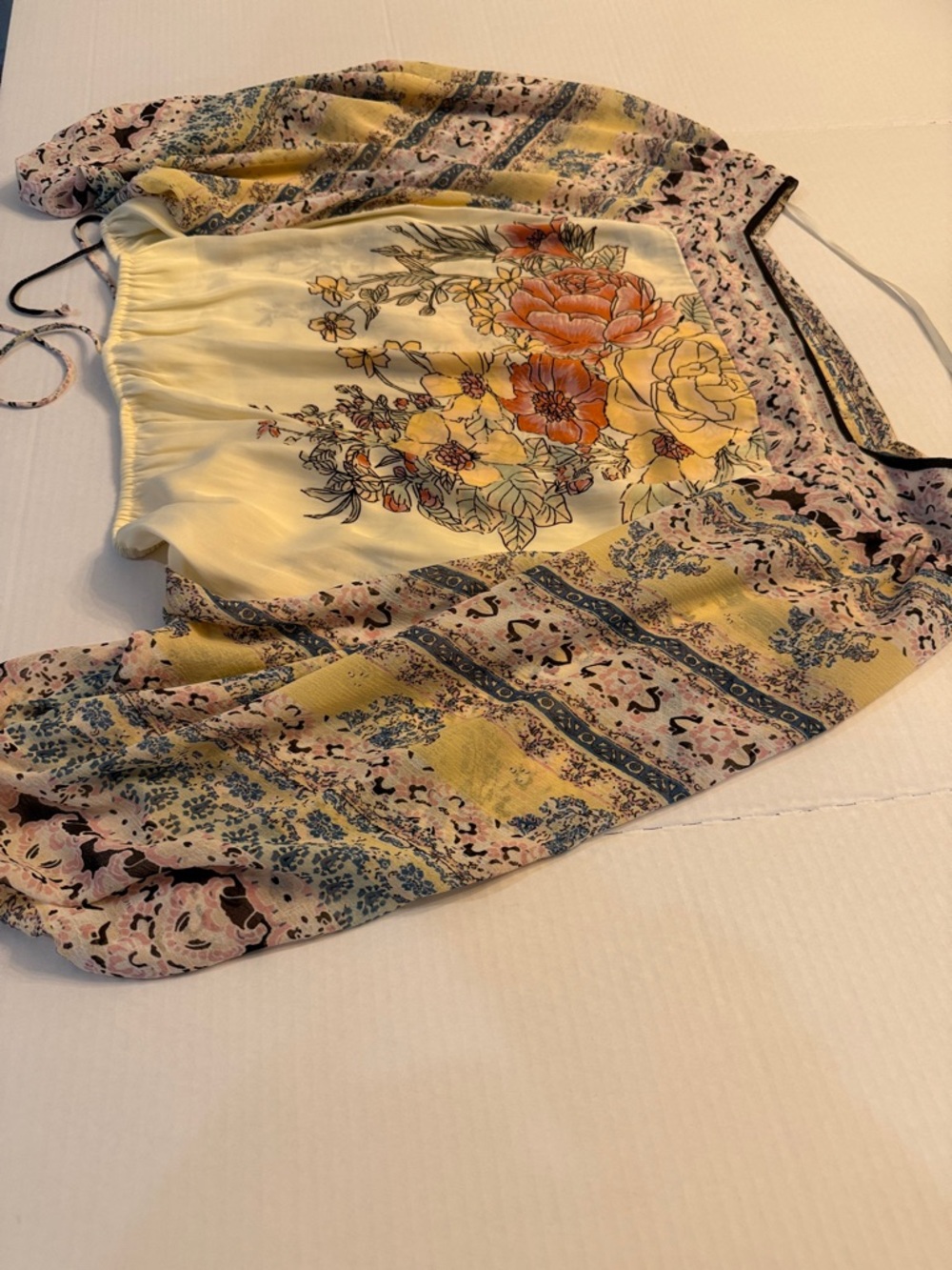 Free People Multicolor Floral Blouse - Picture 4 of 6